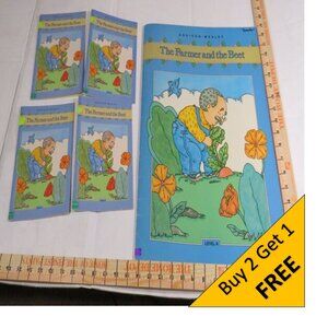 The Farmer & the Beet (almost 2 feet tall) with (1) student story book LAMINATED